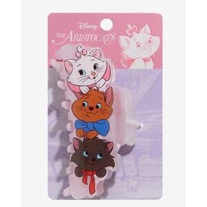Disney The Aristocats Hair Claw Clip Marie, Toulouse, Berlioz Pink New